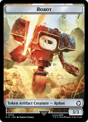 Junk // Robot Double-Sided Token [Fallout Tokens] | L.A. Mood Comics and Games