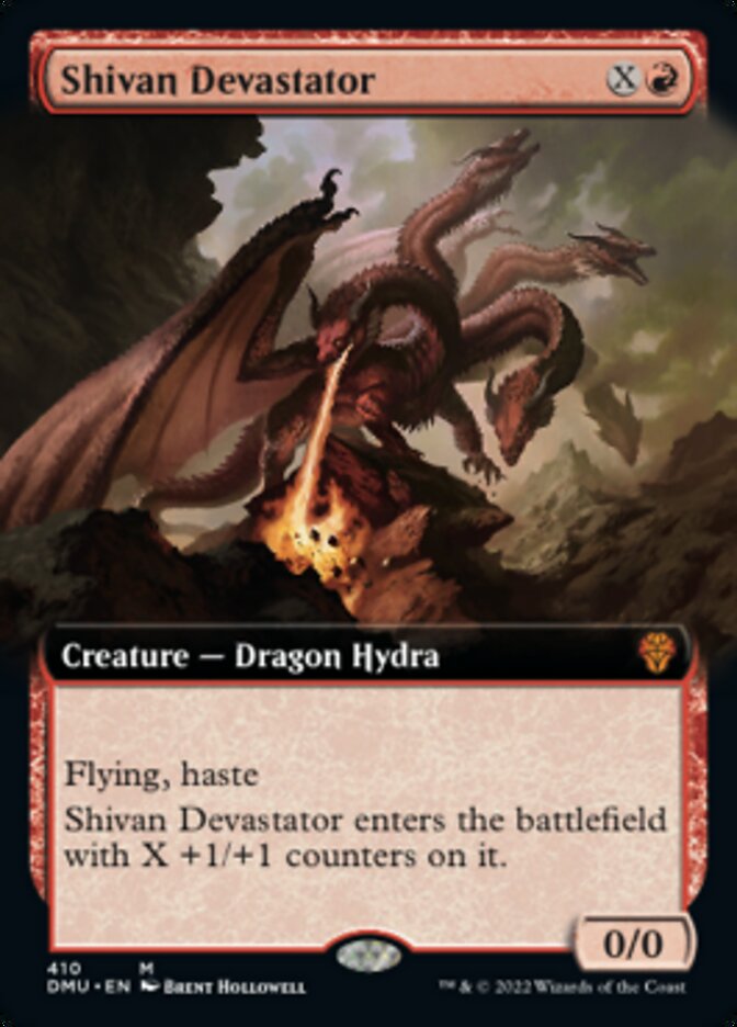Shivan Devastator (Extended Art) [Dominaria United] | L.A. Mood Comics and Games