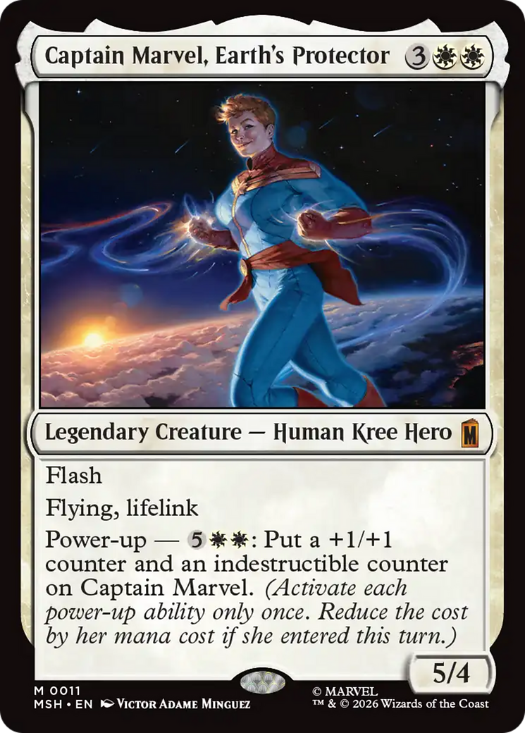 Captain Marvel, Earth's Protector [Marvel Super Heroes] | L.A. Mood Comics and Games