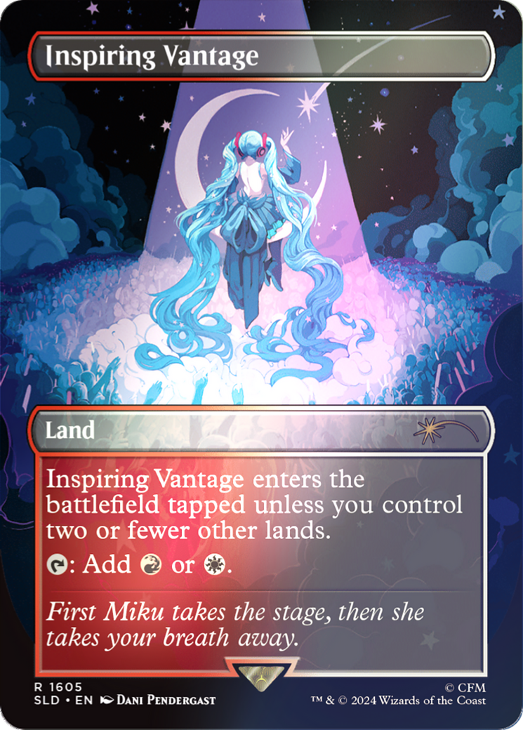 Inspiring Vantage (1605) (Rainbow Foil) [Secret Lair Drop Series] | L.A. Mood Comics and Games