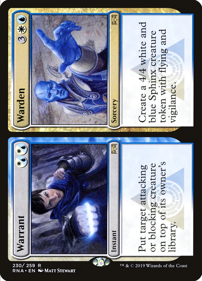 Warrant // Warden [Ravnica Allegiance] | L.A. Mood Comics and Games