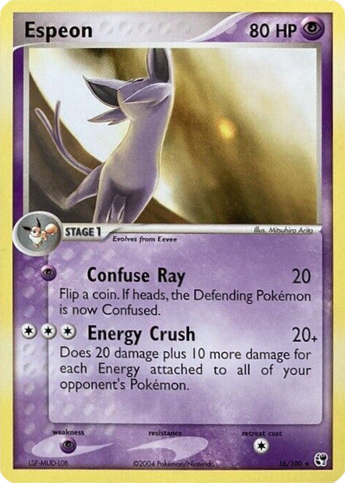Espeon (16/100) [EX: Battle Stadium] | L.A. Mood Comics and Games