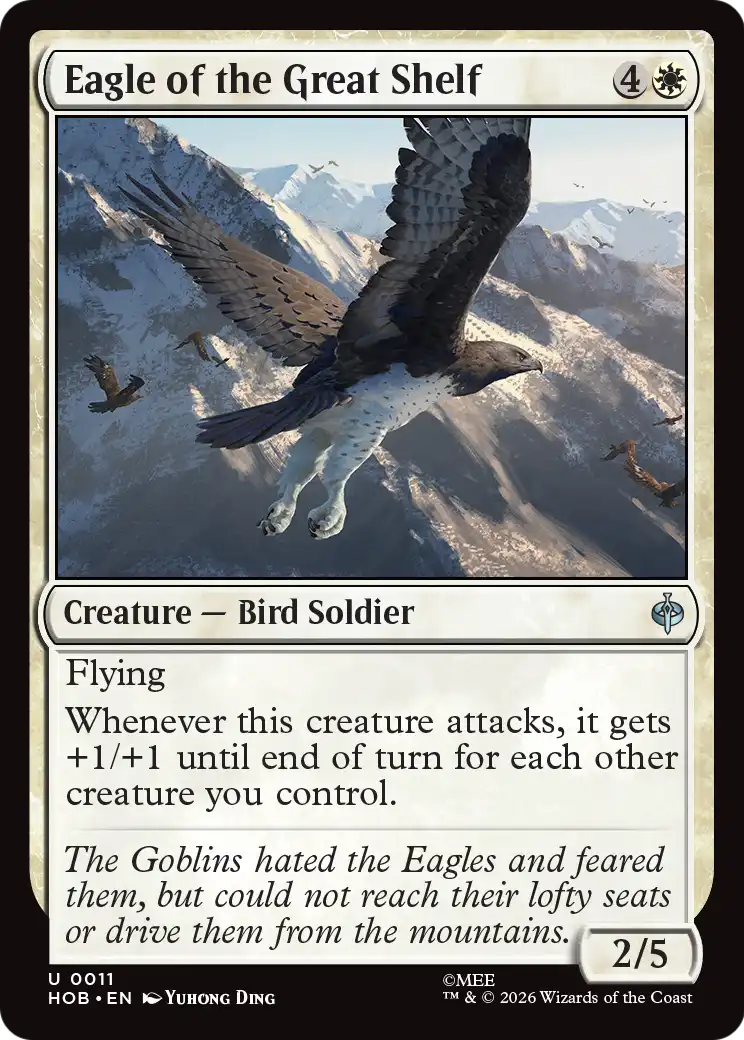Eagle of the Great Shelf [The Hobbit] | L.A. Mood Comics and Games