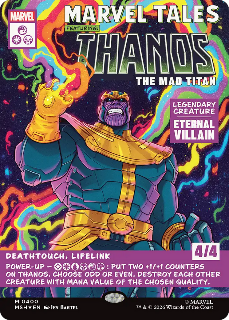Thanos, The Mad Titan (Borderless) (0400) [Marvel Super Heroes] | L.A. Mood Comics and Games