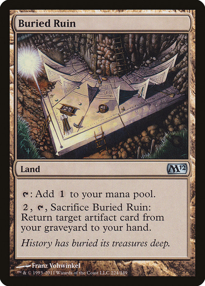 Buried Ruin [Magic 2012] | L.A. Mood Comics and Games