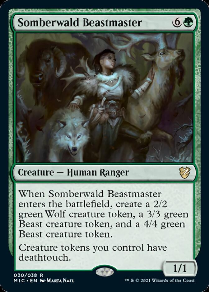 Somberwald Beastmaster [Innistrad: Midnight Hunt Commander] | L.A. Mood Comics and Games