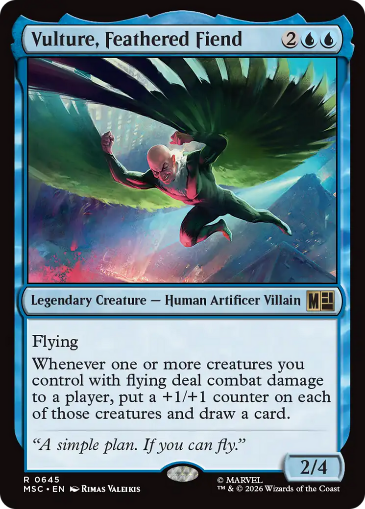 Vulture, Feathered Fiend [Marvel Super Heroes Commander] | L.A. Mood Comics and Games