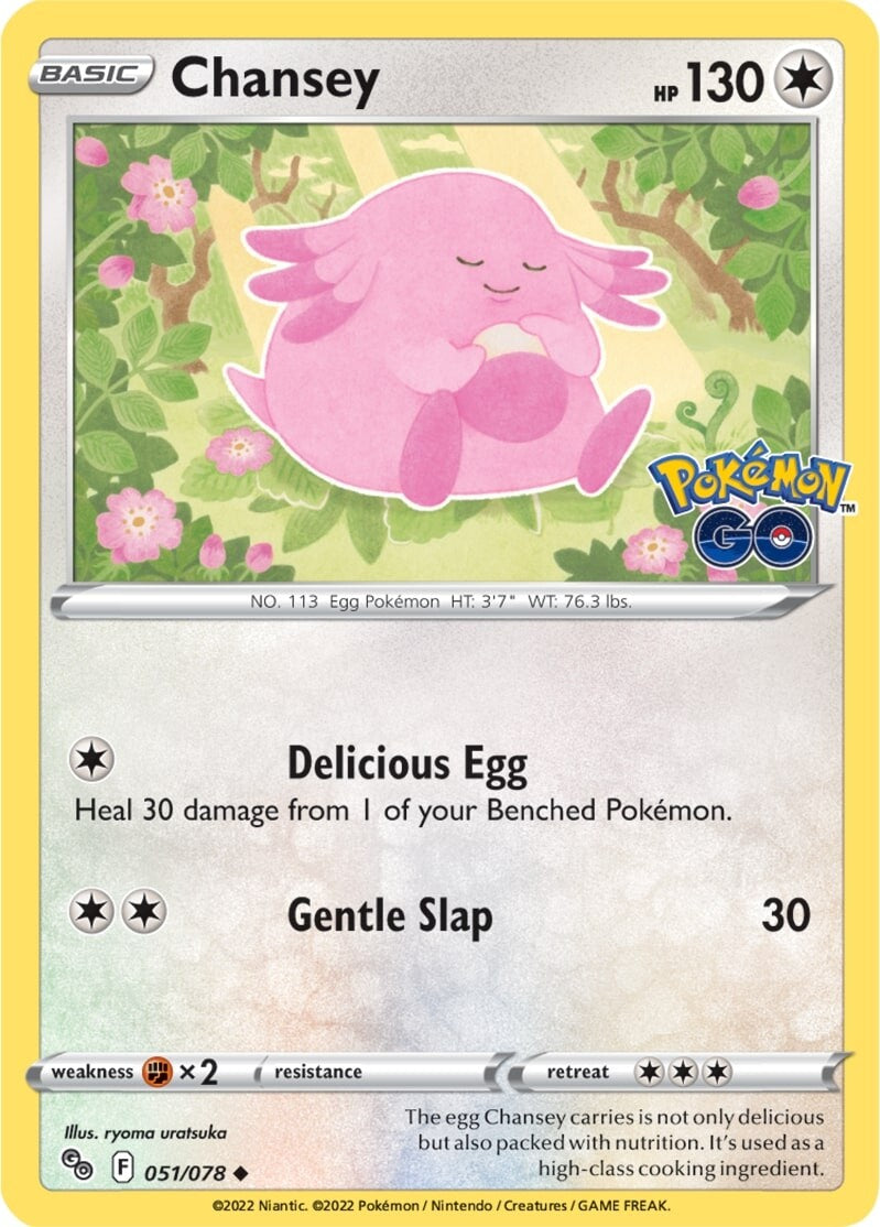 Chansey (051/078) [Pokémon GO] | L.A. Mood Comics and Games