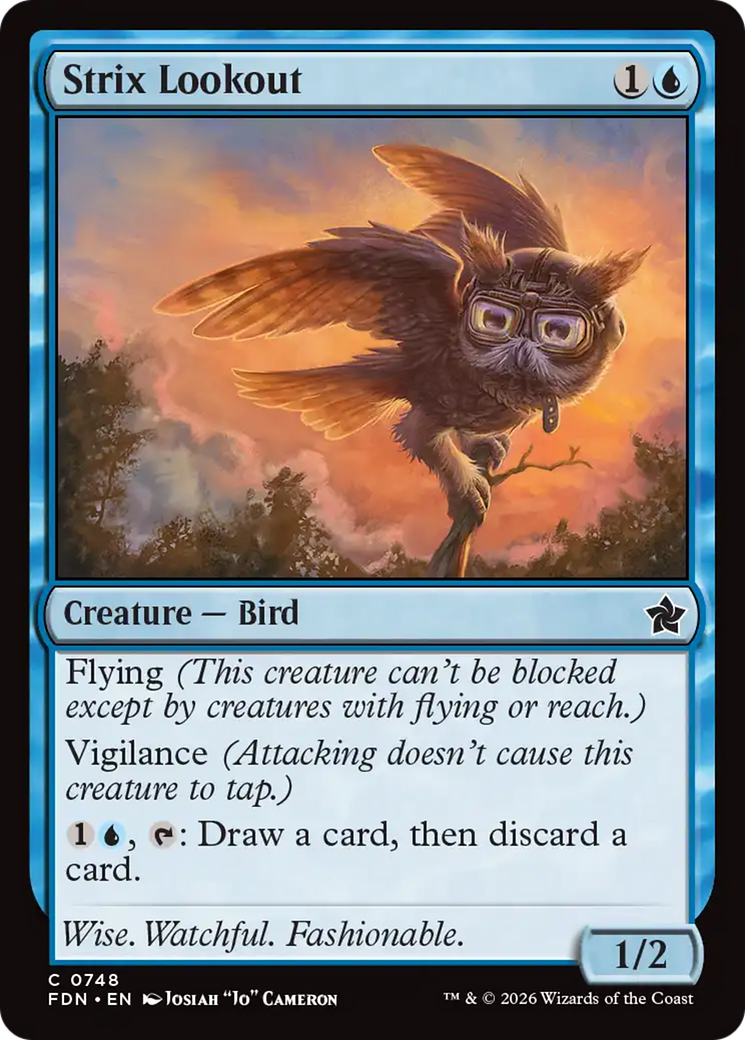 Strix Lookout (0748) [Foundations] | L.A. Mood Comics and Games