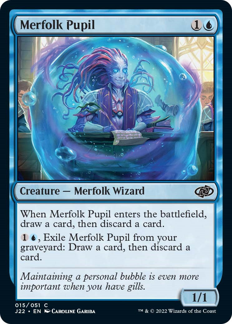 Merfolk Pupil [Jumpstart 2022] | L.A. Mood Comics and Games