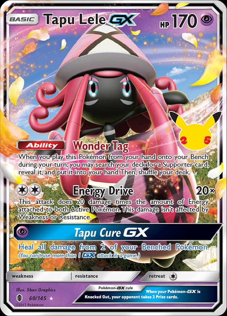 Tapu Lele GX (60/145) [Celebrations: 25th Anniversary - Classic Collection] | L.A. Mood Comics and Games