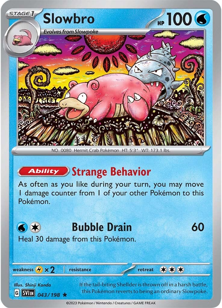 Slowbro (043/198) [Scarlet & Violet: Base Set] | L.A. Mood Comics and Games