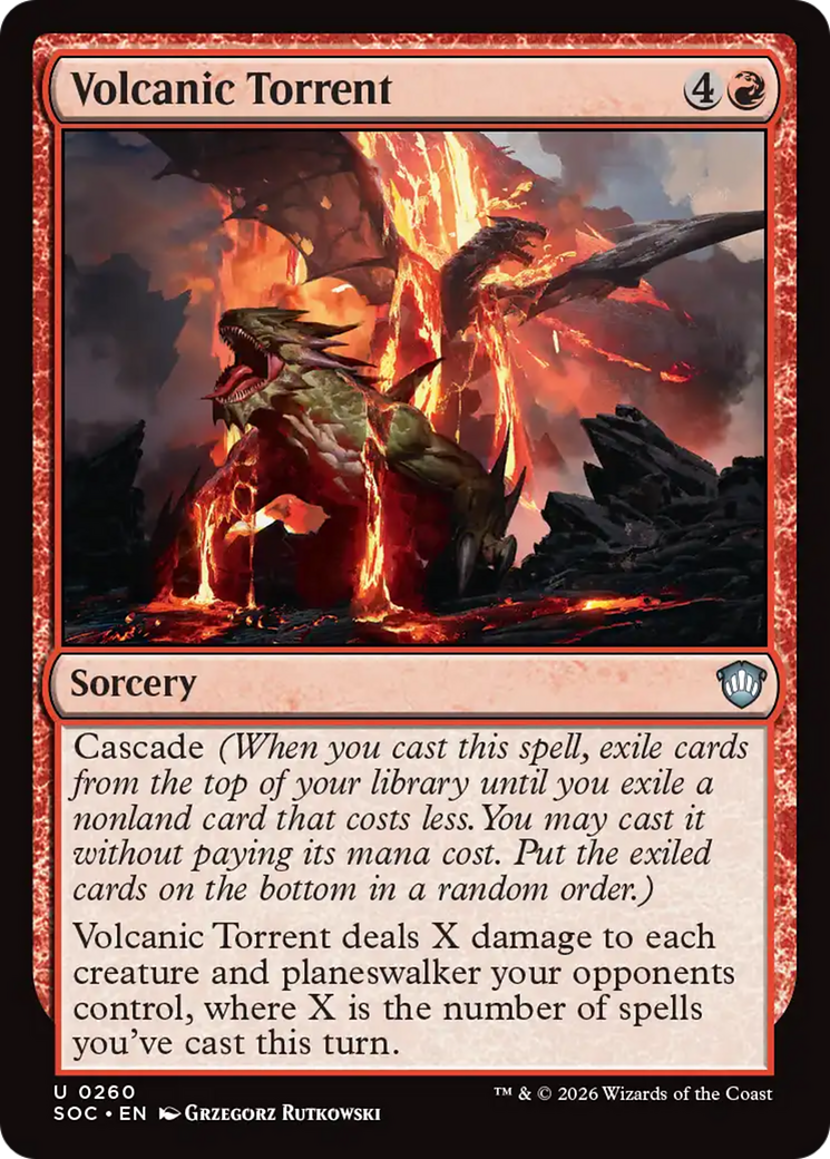 Volcanic Torrent [Secrets of Strixhaven Commander] | L.A. Mood Comics and Games
