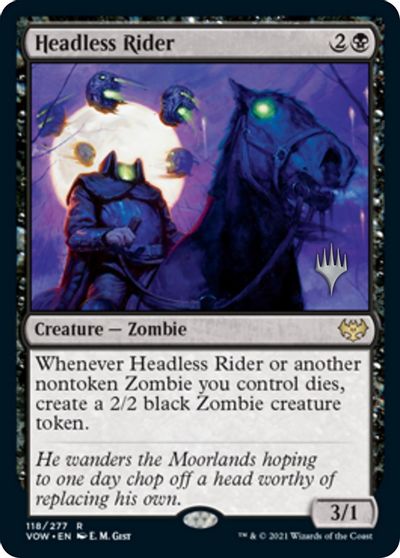 Headless Rider (Promo Pack) [Innistrad: Crimson Vow Promos] | L.A. Mood Comics and Games