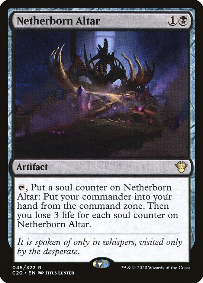 Netherborn Altar [Commander 2020] | L.A. Mood Comics and Games