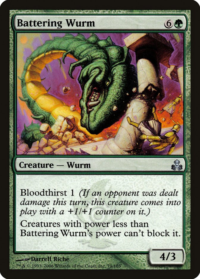 Battering Wurm [Guildpact] | L.A. Mood Comics and Games