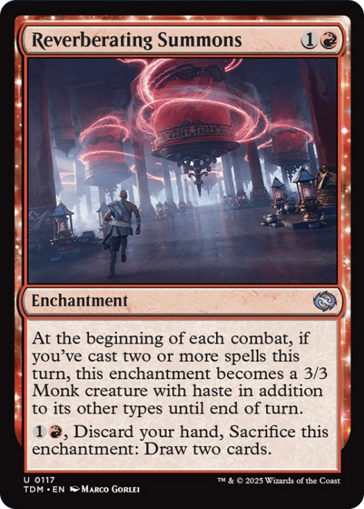 Reverberating Summons [Tarkir: Dragonstorm] | L.A. Mood Comics and Games
