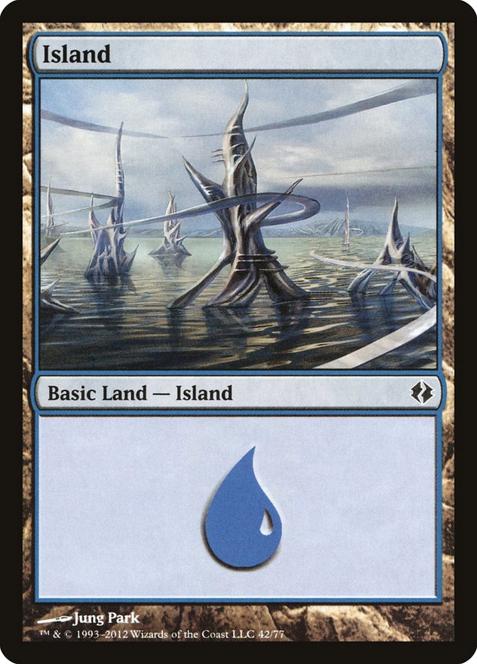 Island (42) [Duel Decks: Venser vs. Koth] | L.A. Mood Comics and Games