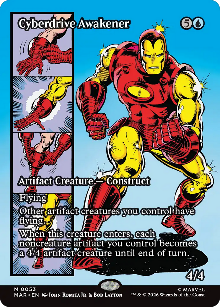 Cyberdrive Awakener (Borderless) [Marvel Universe: Eternal-Legal] | L.A. Mood Comics and Games