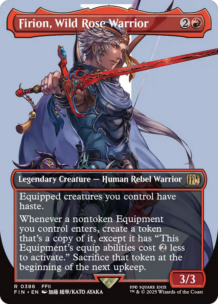 Firion, Wild Rose Warrior (Borderless) [FINAL FANTASY] | L.A. Mood Comics and Games