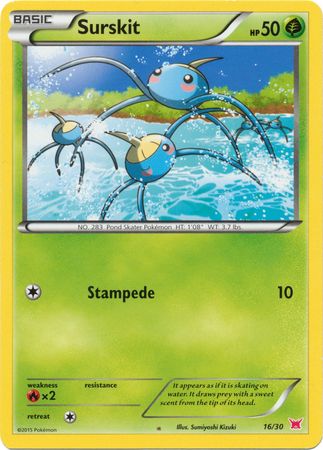 Surskit (16/30) [XY: Trainer Kit 2 - Latias] | L.A. Mood Comics and Games