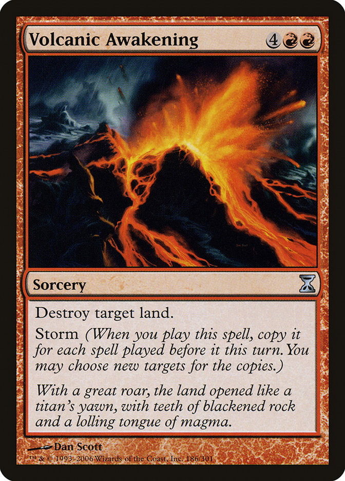 Volcanic Awakening [Time Spiral] | L.A. Mood Comics and Games