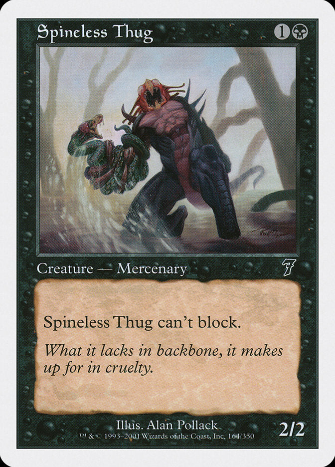 Spineless Thug [Seventh Edition] | L.A. Mood Comics and Games