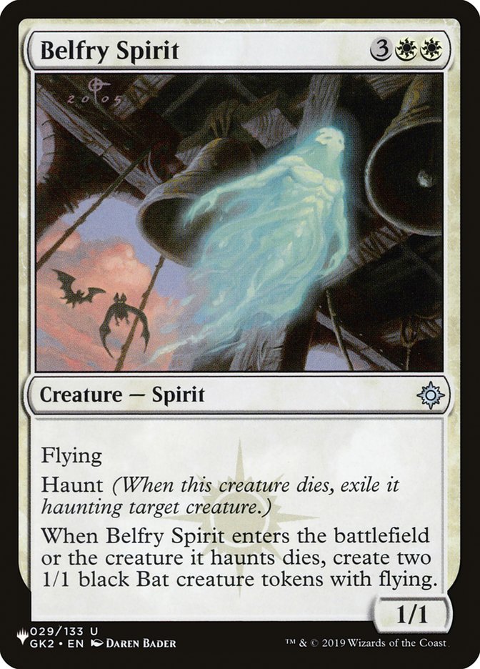 Belfry Spirit [The List] | L.A. Mood Comics and Games