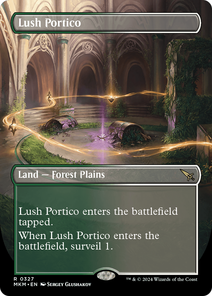 Lush Portico (Borderless) [Murders at Karlov Manor] | L.A. Mood Comics and Games