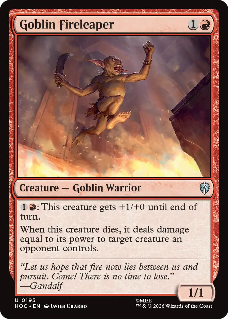 Goblin Fireleaper [The Hobbit: Eternal-Legal] | L.A. Mood Comics and Games