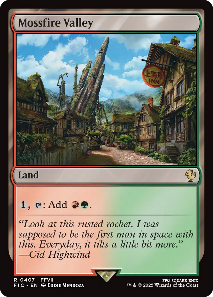 Mossfire Valley [FINAL FANTASY Commander] | L.A. Mood Comics and Games