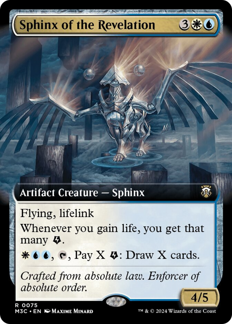 Sphinx of the Revelation (Extended Art) [Modern Horizons 3 Commander] | L.A. Mood Comics and Games