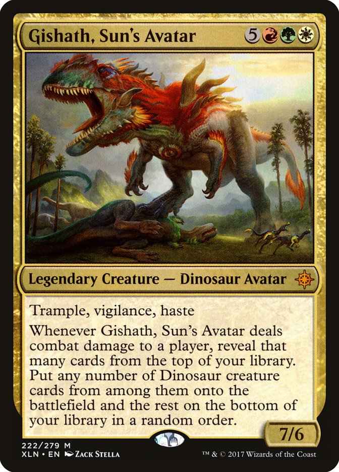 Gishath, Sun's Avatar [Ixalan] | L.A. Mood Comics and Games