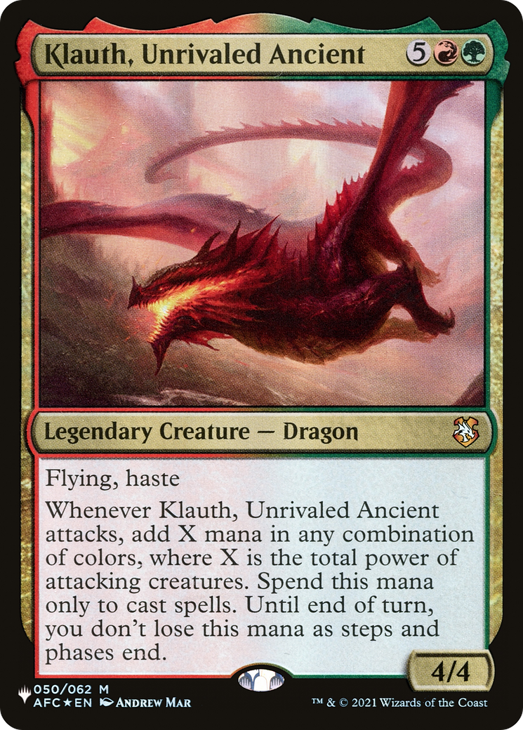 Klauth, Unrivaled Ancient [The List] | L.A. Mood Comics and Games