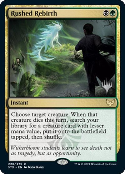 Rushed Rebirth (Promo Pack) [Strixhaven: School of Mages Promos] | L.A. Mood Comics and Games