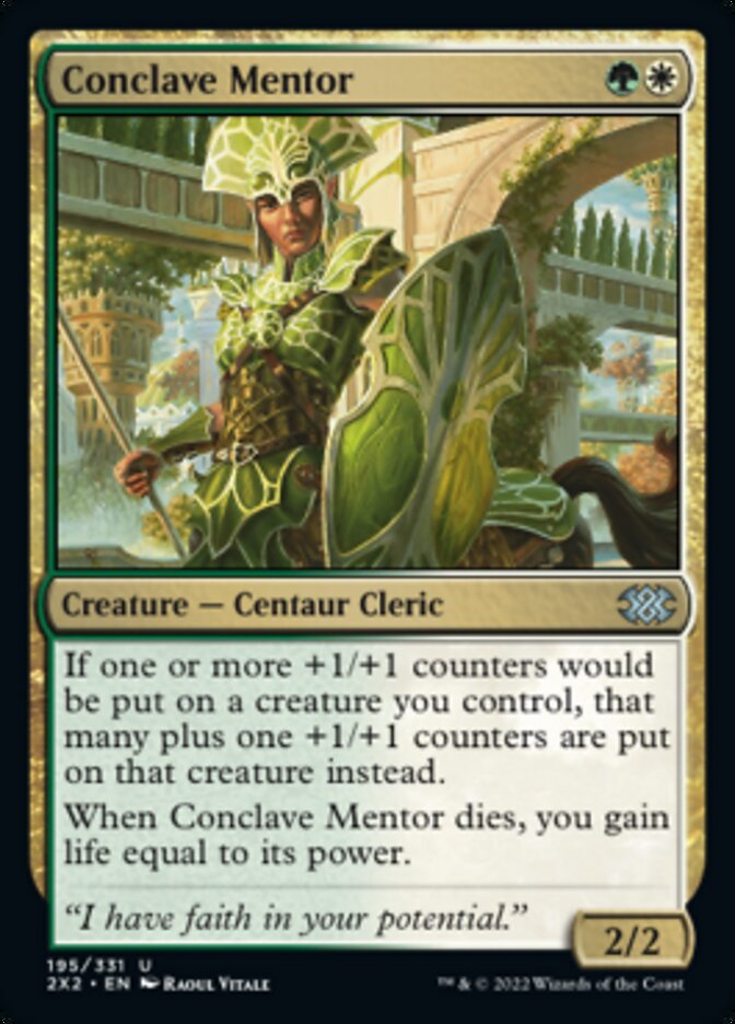 Conclave Mentor [Double Masters 2022] | L.A. Mood Comics and Games