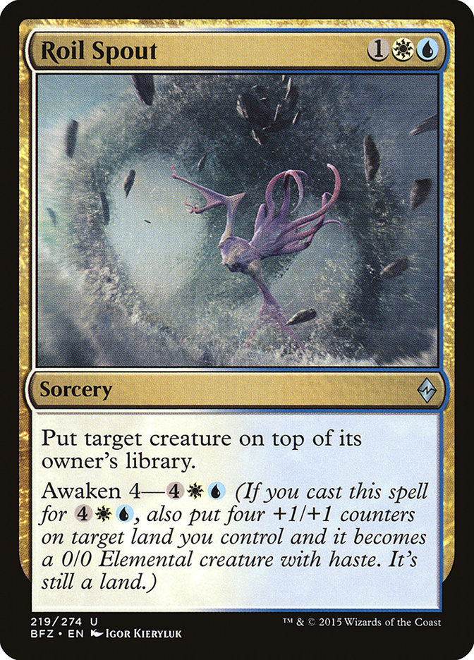 Roil Spout [Battle for Zendikar] | L.A. Mood Comics and Games