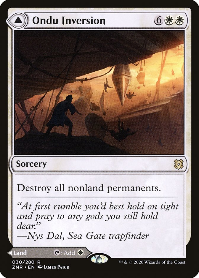 Ondu Inversion // Ondu Skyruins [Zendikar Rising] | L.A. Mood Comics and Games