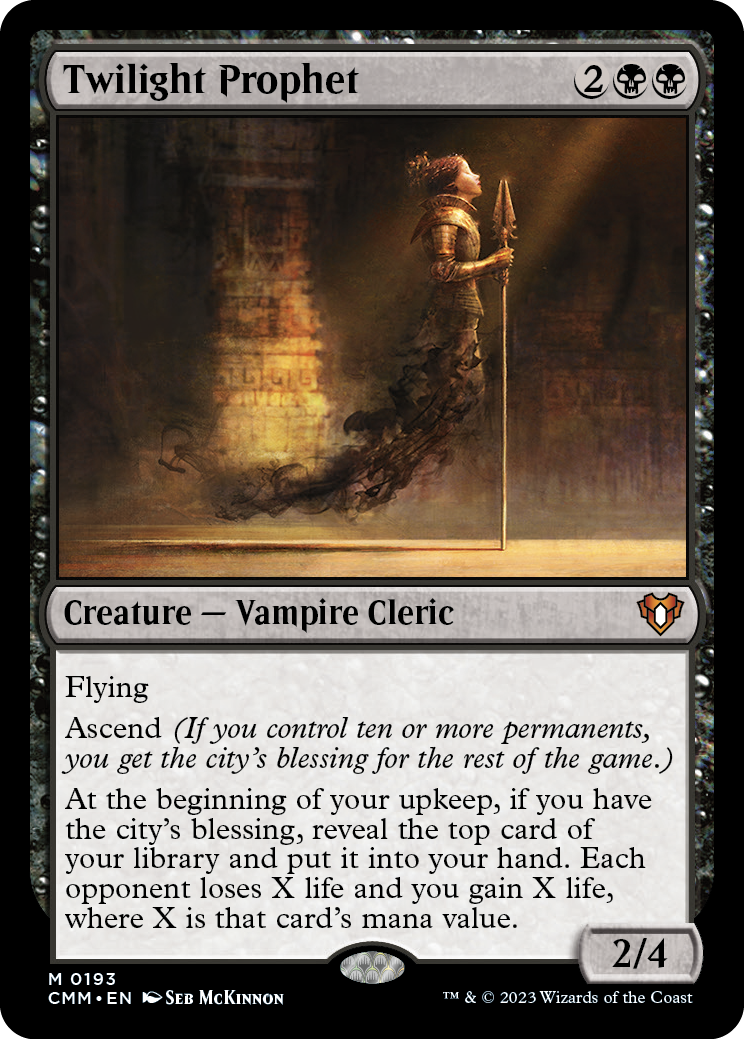 Twilight Prophet [Commander Masters] | L.A. Mood Comics and Games