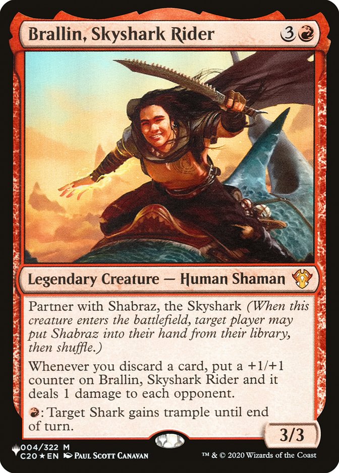Brallin, Skyshark Rider [The List] | L.A. Mood Comics and Games