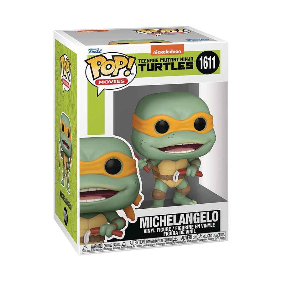 POP TMNT 1990 Michelangelo Sausage Nunchucks | L.A. Mood Comics and Games