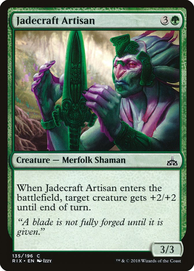 Jadecraft Artisan [Rivals of Ixalan] | L.A. Mood Comics and Games