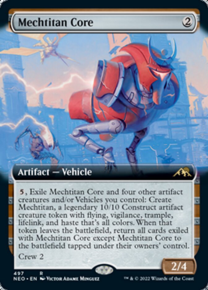 Mechtitan Core (Extended Art) [Kamigawa: Neon Dynasty] | L.A. Mood Comics and Games