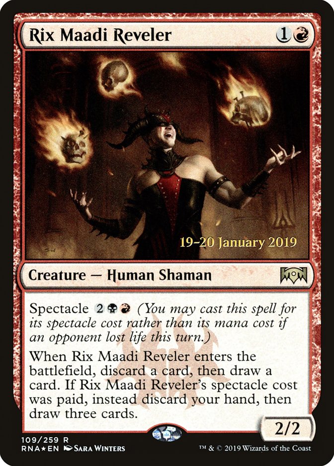 Rix Maadi Reveler [Ravnica Allegiance Prerelease Promos] | L.A. Mood Comics and Games