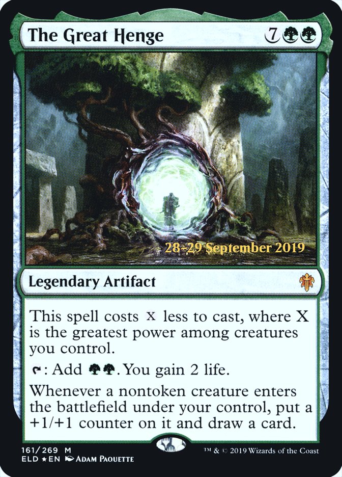 The Great Henge [Throne of Eldraine Prerelease Promos] | L.A. Mood Comics and Games
