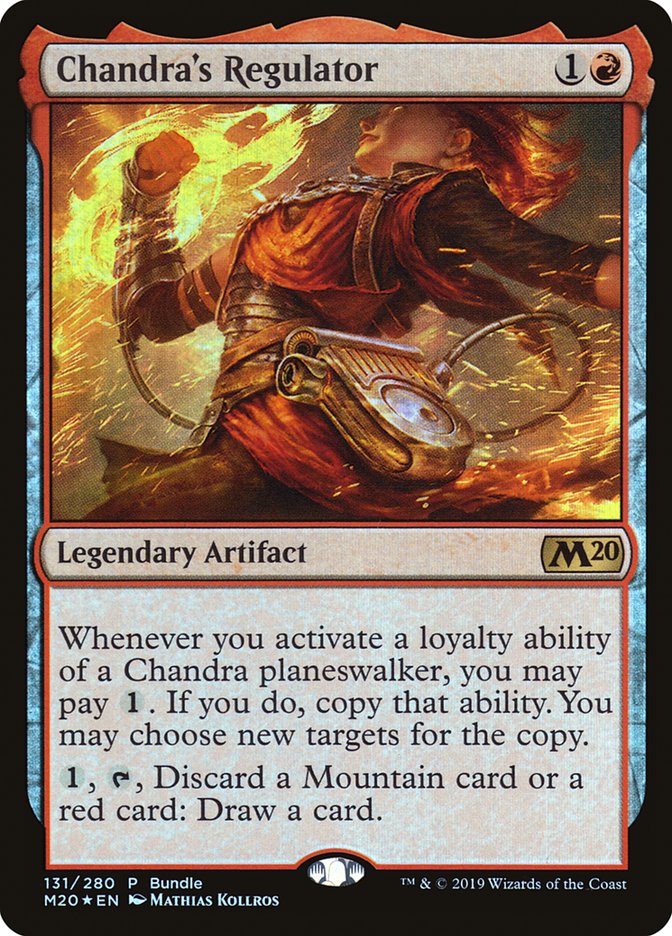 Chandra's Regulator (Bundle) [Core Set 2020 Promos] | L.A. Mood Comics and Games