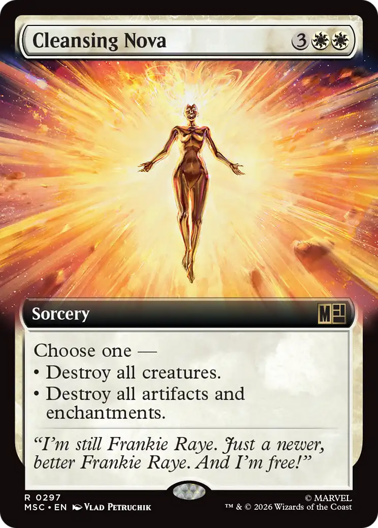 Cleansing Nova (Extended Art) [Marvel Super Heroes Commander] | L.A. Mood Comics and Games