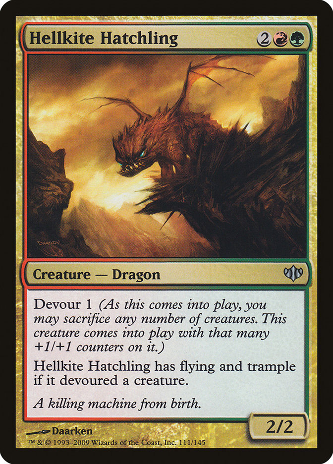 Hellkite Hatchling [Conflux] | L.A. Mood Comics and Games