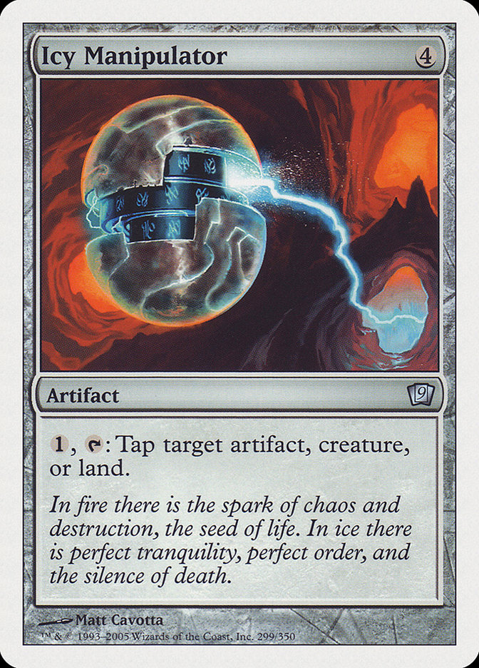 Icy Manipulator (9th Edition) [Oversize Cards] | L.A. Mood Comics and Games