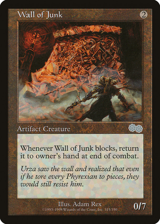 Wall of Junk [Urza's Saga] | L.A. Mood Comics and Games